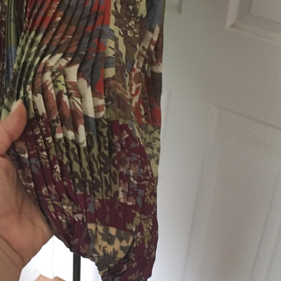 Anthropologie Tara Smocked Blouse by Letweke size 8 - Picture 6 of 6